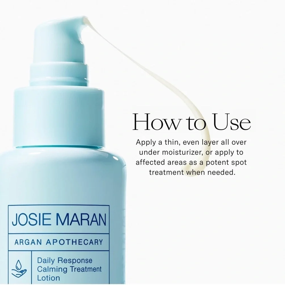 Josie Maran Argan Apothecary Daily Response Calming Treatment Lotion 1.7oz